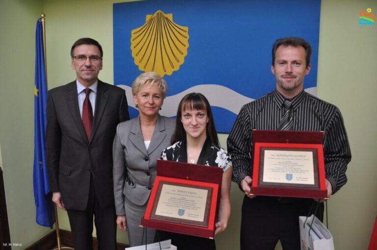 Z Prezydentem Miasta Olsztyn Piotrem Grzymowiczem